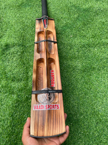 VAADI SPORTS - KARTOOS BURN EDITION HARD TENNIS FLAT BLADE - 4 SCOOP