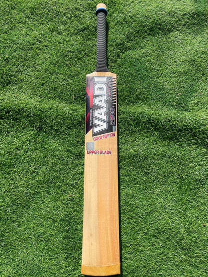 VAADI SPORTS KARTOOS UPPER BLADE DIAMOND CUT (GOLD EDITION) - HARD TENNIS BAT