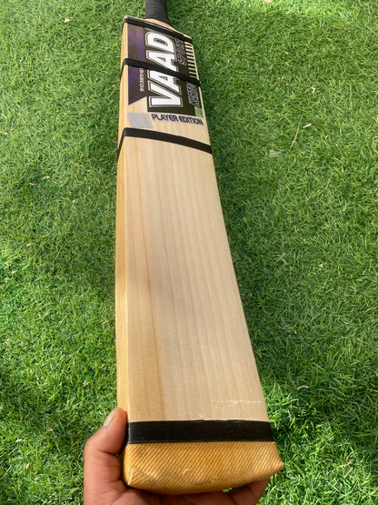 VAADI SPORTS KARTOOS FLAT BLADE DIAMOND CUT (GOLD EDITION) - HARD TENNIS BAT