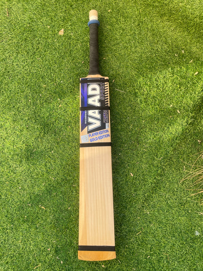 VAADI SPORTS KARTOOS FLAT BLADE DIAMOND CUT (GOLD EDITION) - HARD TENNIS BAT